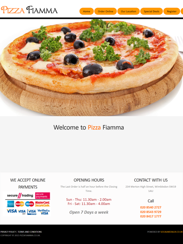 Pizza Fiamma